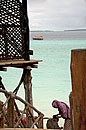 Indian Lady Braiding Nungwi
