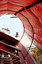 View through Water Taxi Zanzibar