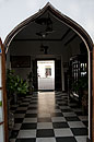 Bike Through Arch Door Zanzibar