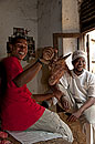 Man Holding Goats Head