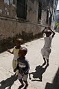 Children Playing Stone Town